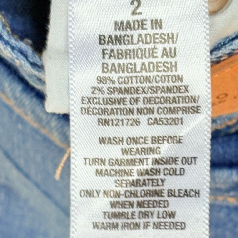 Blue Denim Fabric with Stitching - Picture 8 of 9